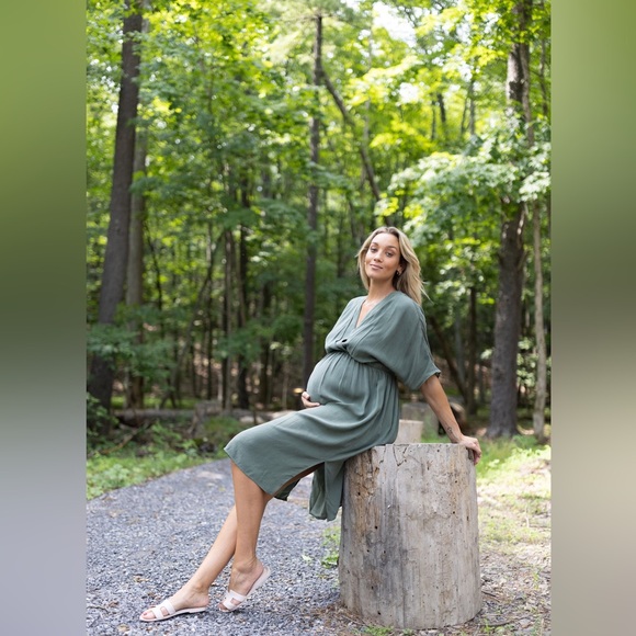 Emilia George Cupro Dress - Picture 4 of 15